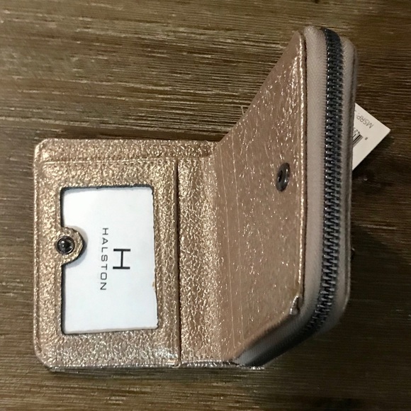 Halston Maya Top Zip Foldout Wallet - Picture 2 of 3